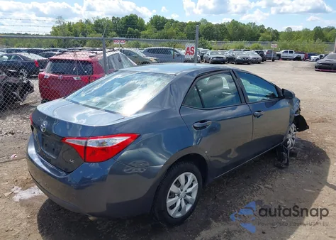2015 Toyota Corolla L/Le/Le Pls/Prm/S/S Pls z USA, uszkodzony, nr VIN 2T1BURHEXFT292725